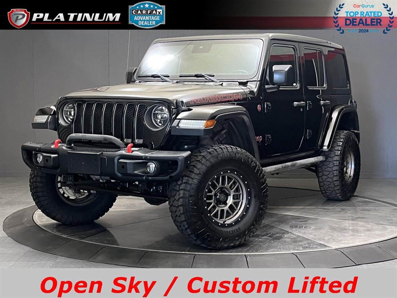 2019 Jeep Wrangler Unlimited Rubicon  Lifted with Fox Performance Shocks - Photo 1 - Victorville, CA 92392