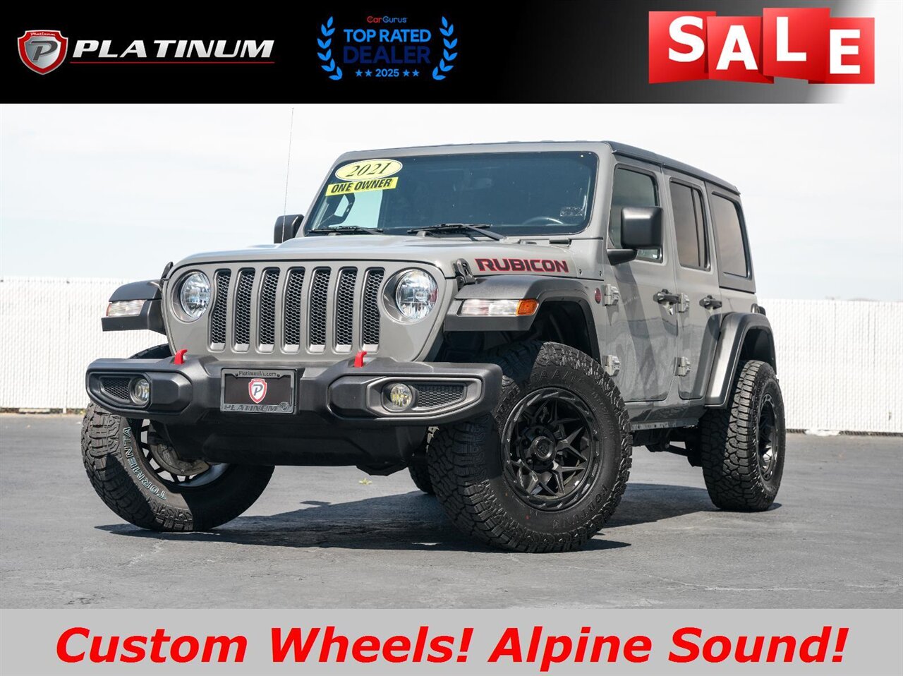 2021 Jeep Wrangler Unlimited Rubicon  Custom Wheels and Tires! - Photo 1 - Victorville, CA 92392