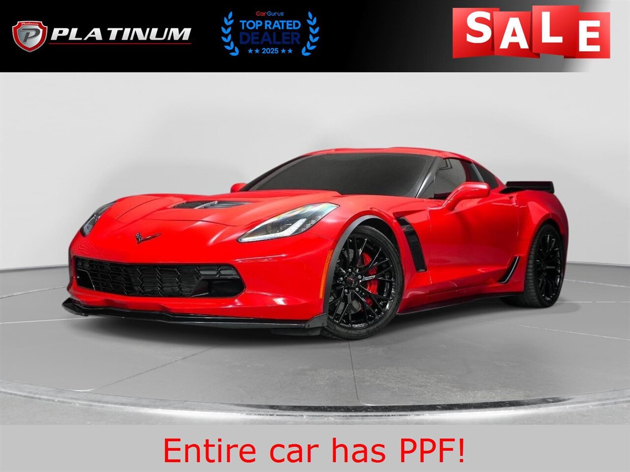 2017 Chevrolet Corvette Z06  Clean Carfax / Entire Car Covered in PPF - Photo 1 - Victorville, CA 92392