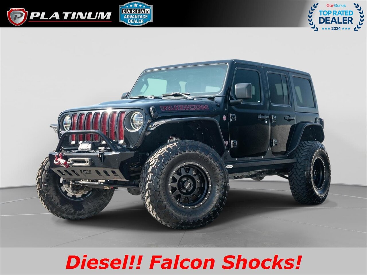 2021 Jeep Wrangler Unlimited Rubicon Diesel - Lift - Falcon Shocks - Photo 1 - Victorville, CA 92392