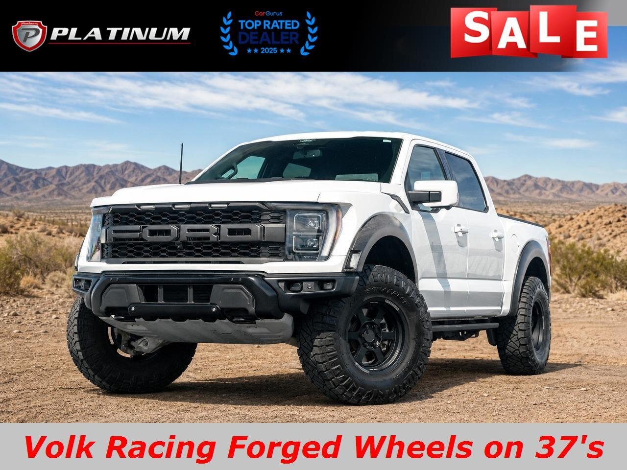 2022 Ford F-150 Raptor  Custom Wheels 37 " Tires / Carbon Fiber Wheel Flairs / PPF - Photo 1 - Victorville, CA 92392