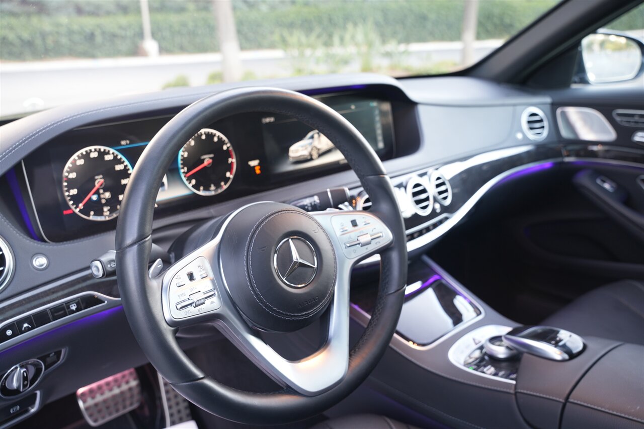 2020 Mercedes-Benz S 450  AMG Line | Only 15K Miles | Clean Carfax | $107K Original MSRP - Photo 14 - Victorville, CA 92392