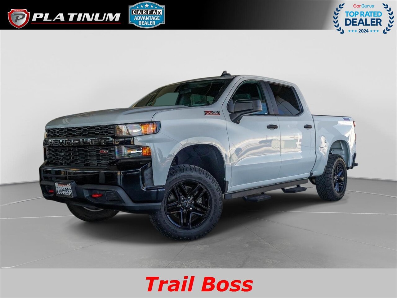 2021 Chevrolet Silverado 1500 Custom Trail Boss   - Photo 1 - Victorville, CA 92392