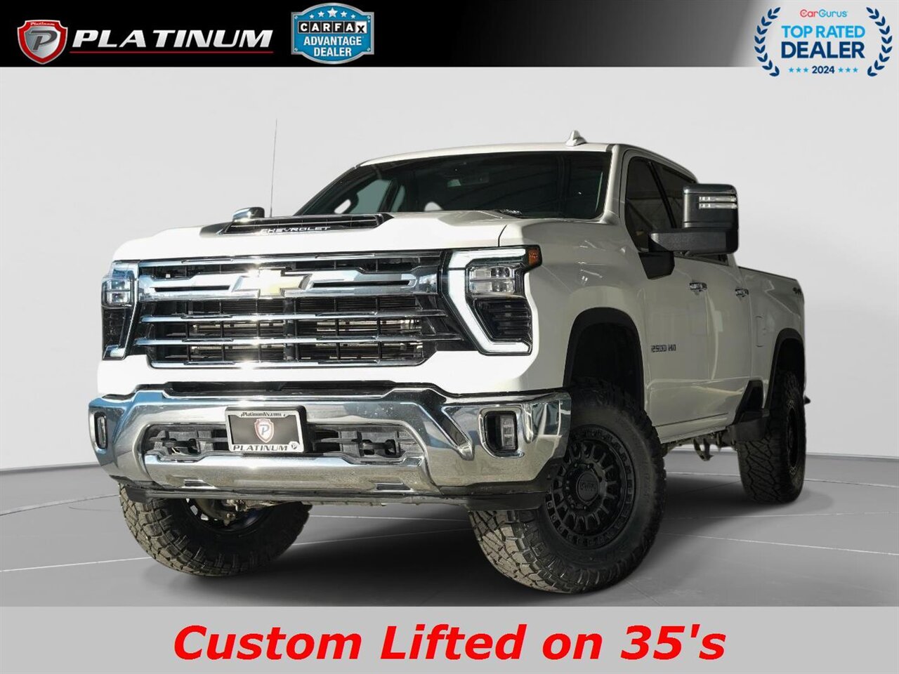 2024 Chevrolet Silverado 2500HD LTZ  Level Kit - KMC Wheels - Nitto Tires - Rhino Liner - Photo 1 - Victorville, CA 92392