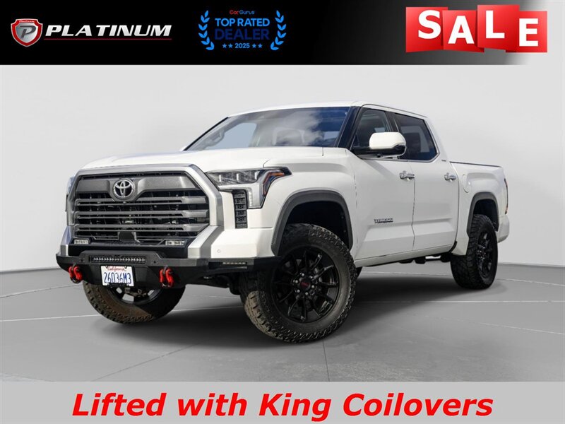2022 Toyota Tundra Limited  Custom Lifted on King Suspension