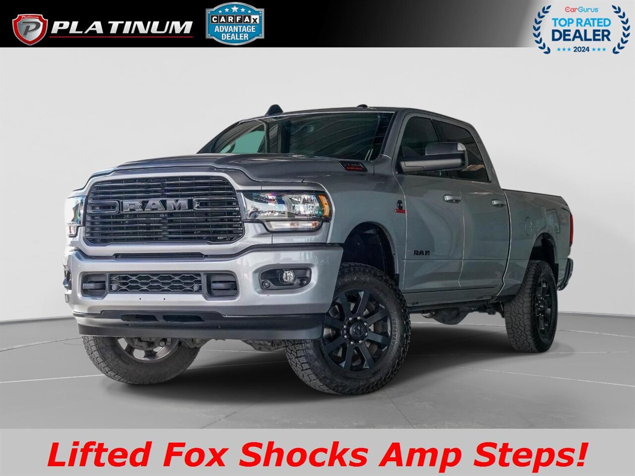 2020 RAM 2500 Big Horn  Lifted Amp Steps Fox Shocks - Photo 1 - Victorville, CA 92392