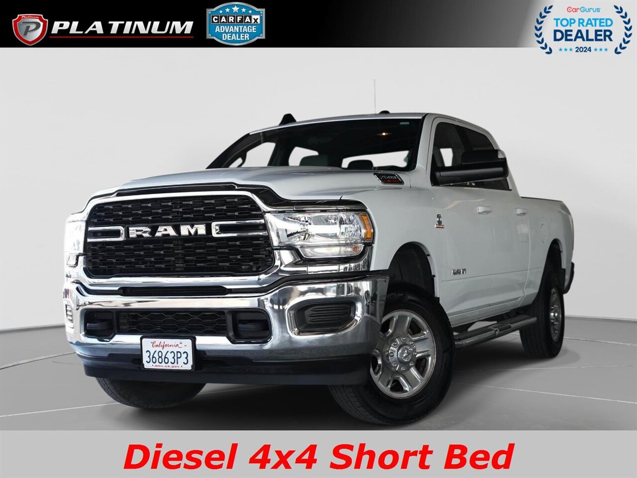 2022 RAM 2500 Big Horn  Diesel 4x4 Short Bed - Photo 1 - Victorville, CA 92392