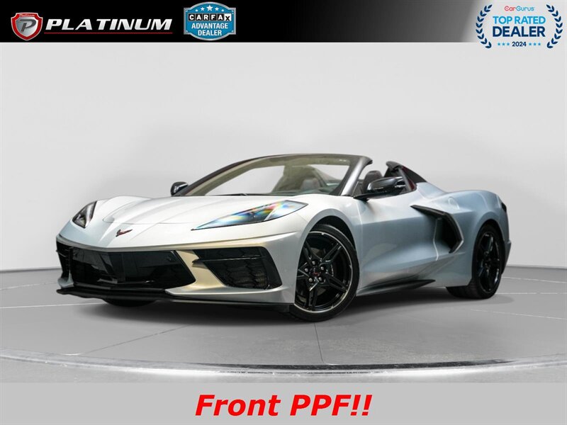 2021 Chevrolet Corvette Stingray  Frontend Covered in Paint Protected Film (PPF)