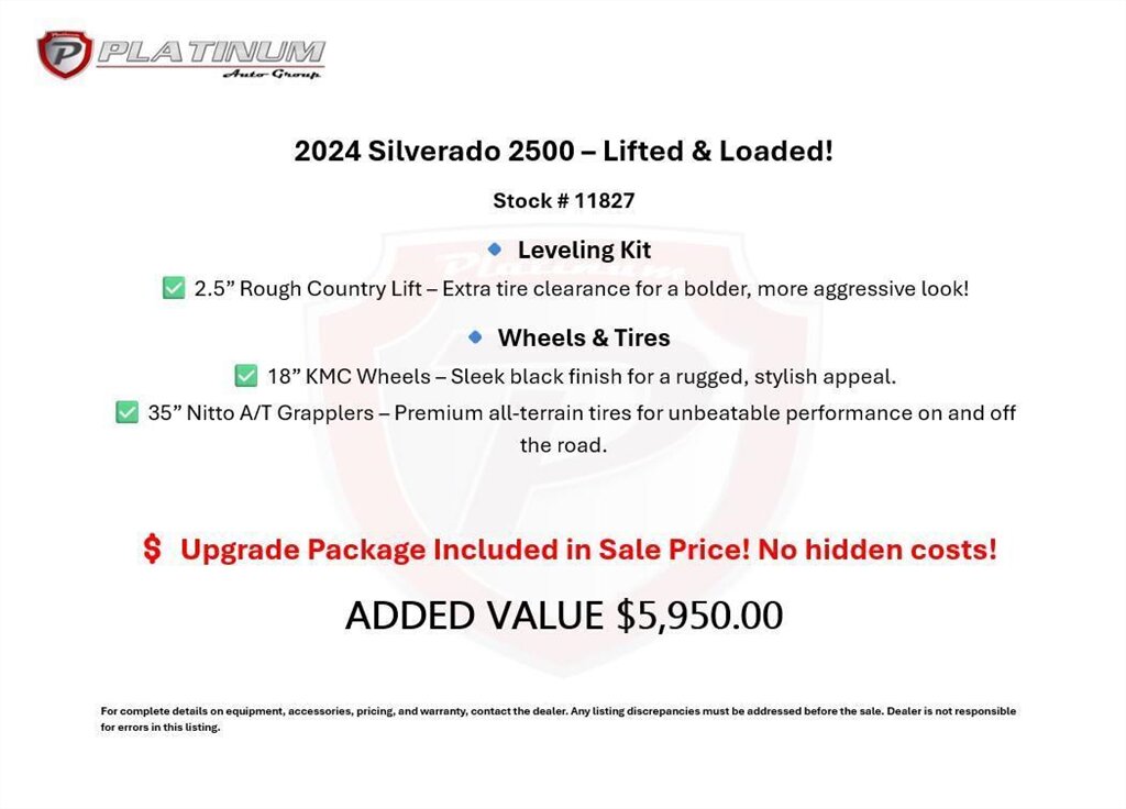 2024 Chevrolet Silverado 2500HD LTZ  Custom Lifted Diesel 4x4 - Photo 2 - Victorville, CA 92392