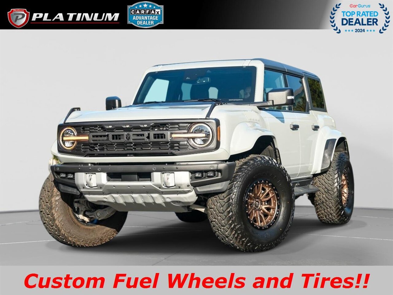 2023 Ford Bronco Raptor Fuel Wheels and Tires - Photo 1 - Victorville, CA 92392