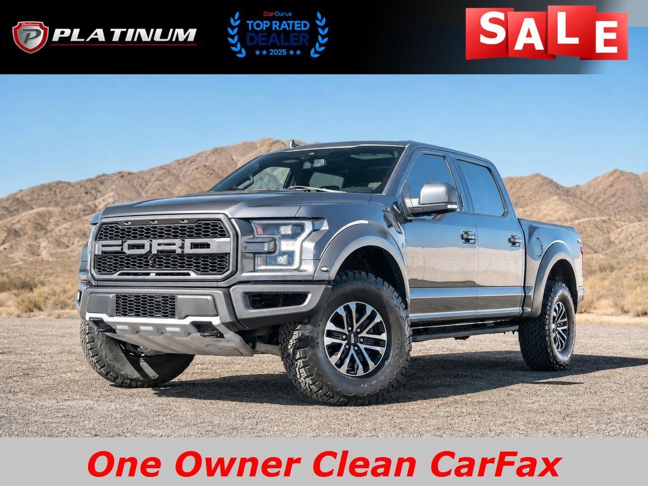 2019 Ford F-150 Raptor  One Owner Low Miles! - Photo 1 - Victorville, CA 92392