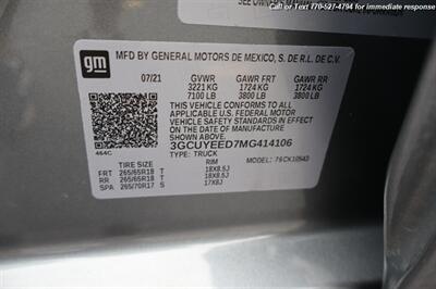 2021 Chevrolet Silverado 1500 RST   - Photo 30 - Roswell, GA 30075