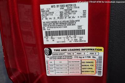 2012 Ford F-150 XLT  ready for work! 4brand new tires 6 passengers - Photo 25 - Roswell, GA 30075