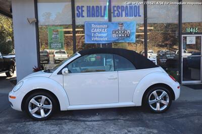 2007 Volkswagen New Beetle Convertible Triple White PZEV   - Photo 2 - Roswell, GA 30075