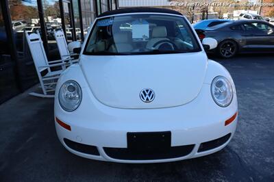 2007 Volkswagen New Beetle Convertible Triple White PZEV   - Photo 3 - Roswell, GA 30075