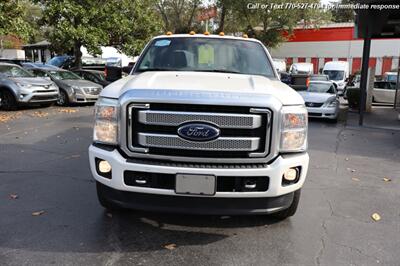 2015 Ford F-350 Super Duty Platinum  super clean inside and out! ready to go - Photo 3 - Roswell, GA 30075