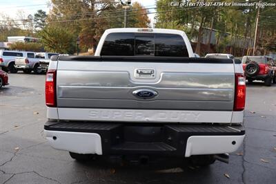 2015 Ford F-350 Super Duty Platinum  super clean inside and out! ready to go - Photo 7 - Roswell, GA 30075