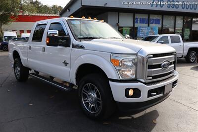 2015 Ford F-350 Super Duty Platinum  super clean inside and out! ready to go - Photo 4 - Roswell, GA 30075