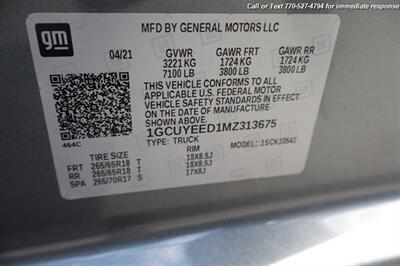 2021 Chevrolet Silverado 1500 RST   - Photo 28 - Roswell, GA 30075