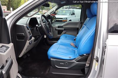 2015 Ford F-150 XLT  With Blue Katzkin Leather! - Photo 11 - Roswell, GA 30075