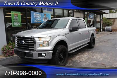 2015 Ford F-150 XLT  With Blue Katzkin Leather!