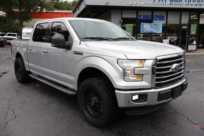 2015 Ford F-150 XLT  With Blue Katzkin Leather! - Photo 4 - Roswell, GA 30075