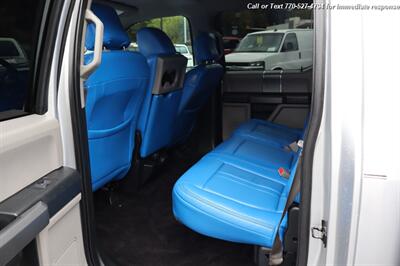 2015 Ford F-150 XLT  With Blue Katzkin Leather! - Photo 23 - Roswell, GA 30075