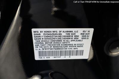 2016 Honda Pilot EX-L w/Navi  super clean inside and out! - Photo 37 - Roswell, GA 30075