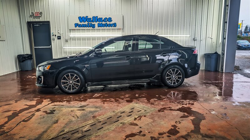 Labrador Black Pearl 2016 Mitsubishi Lancer ES AWD Sedan All-Wheel Drive Automatic