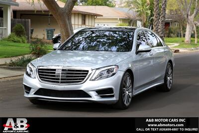 2015 Mercedes-Benz S550 AMG Sport w/ Premium&Drivers Assist Packages  