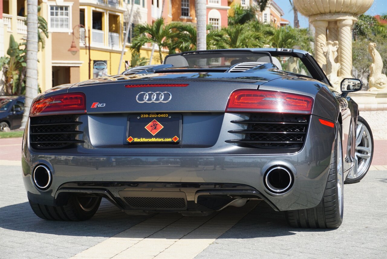 2015 Audi R8 4.2 quattro Spyder   - Photo 46 - Naples, FL 34104