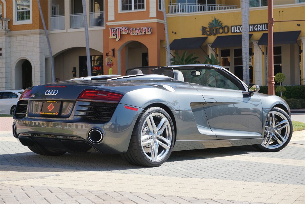 2015 Audi R8 4.2 quattro Spyder   - Photo 32 - Naples, FL 34104