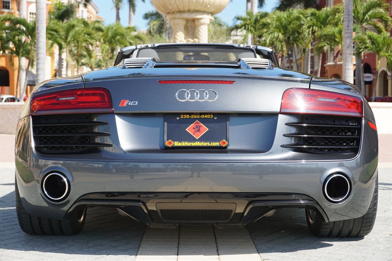 2015 Audi R8 4.2 quattro Spyder   - Photo 40 - Naples, FL 34104