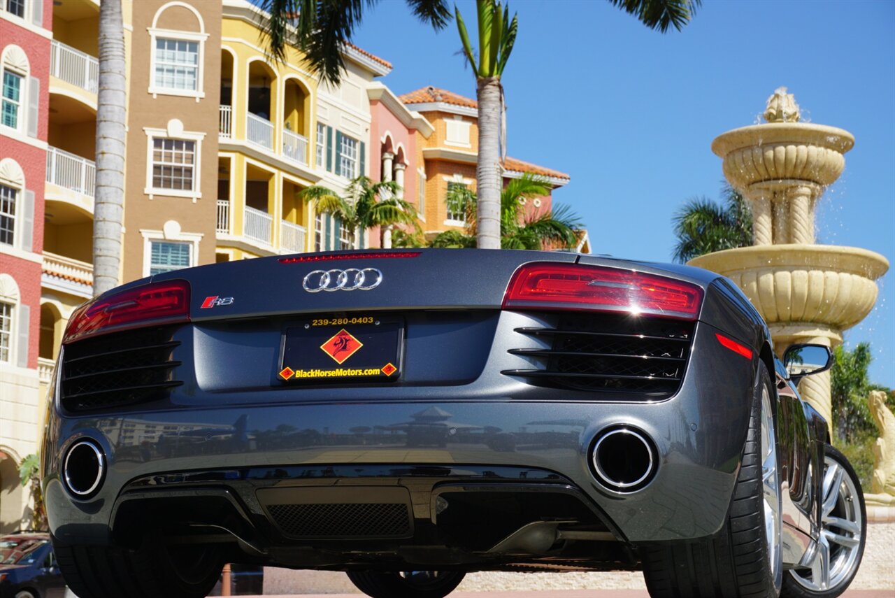 2015 Audi R8 4.2 quattro Spyder   - Photo 50 - Naples, FL 34104