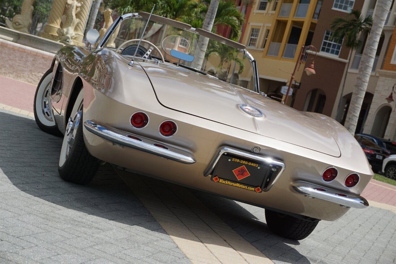 1961 Chevrolet Corvette 283 cu in. 270 HP   - Photo 62 - Naples, FL 34104