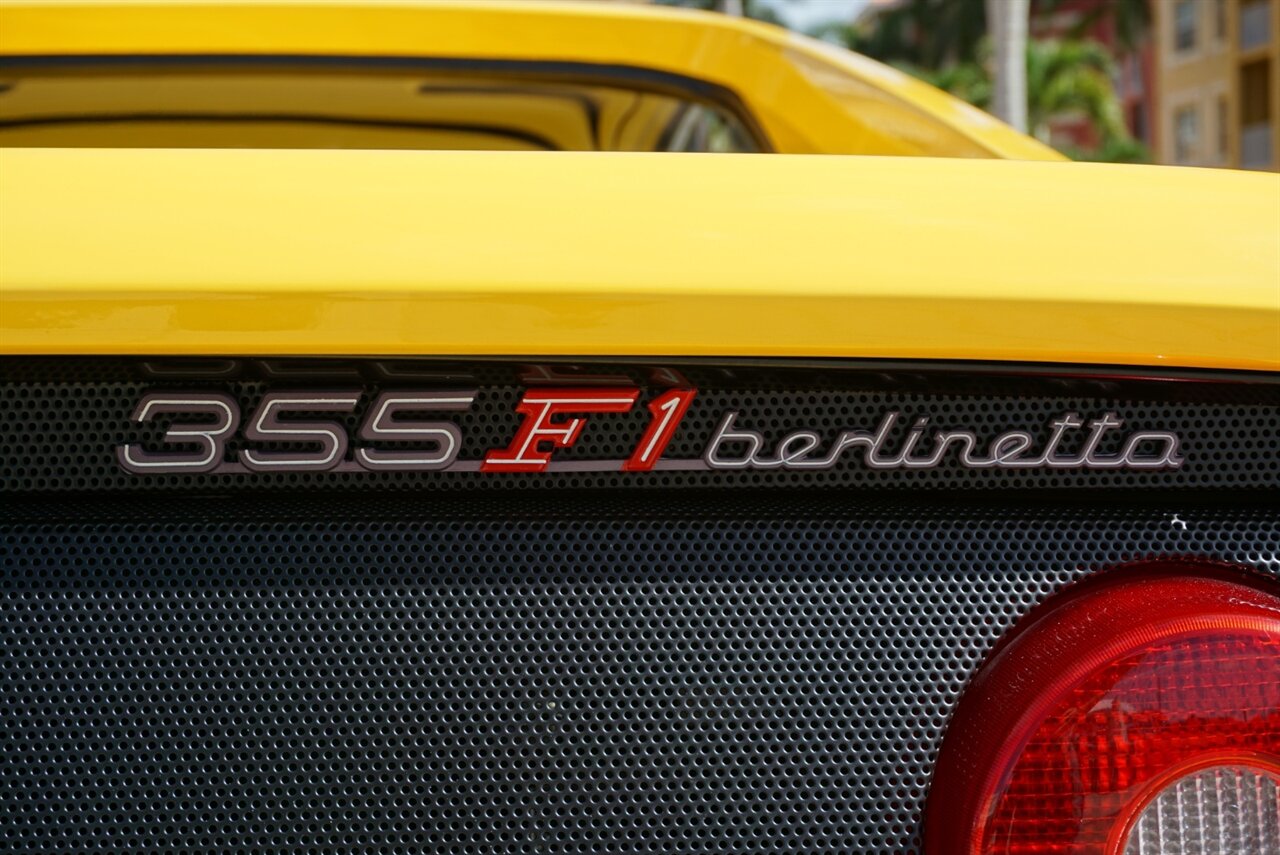 1999 Ferrari 355 F1 Berlinetta   - Photo 33 - Naples, FL 34104