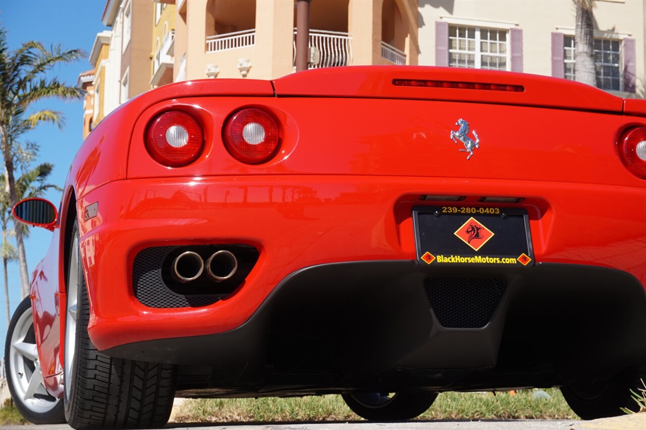 2001 Ferrari 360 Spider   - Photo 38 - Naples, FL 34104