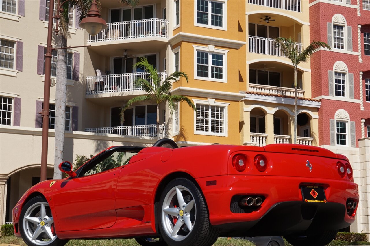 2001 Ferrari 360 Spider   - Photo 35 - Naples, FL 34104