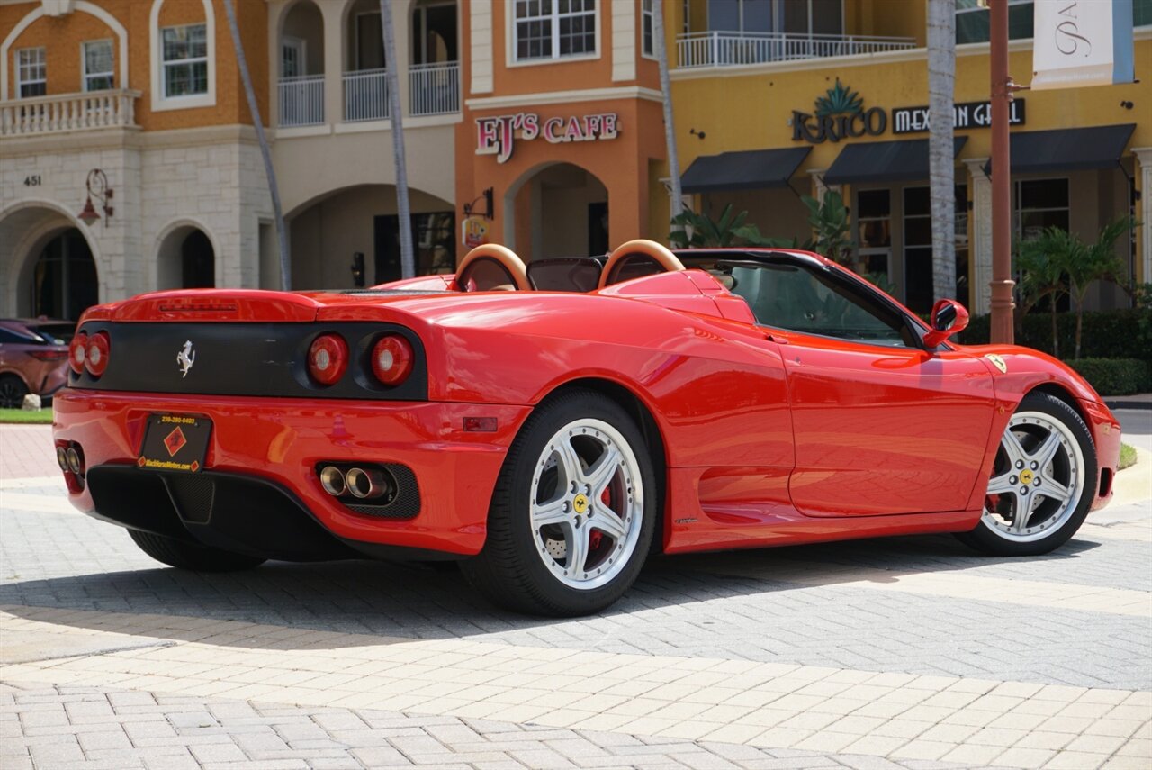 2004 Ferrari 360 Spider - Photo 30 - Naples, FL 34104