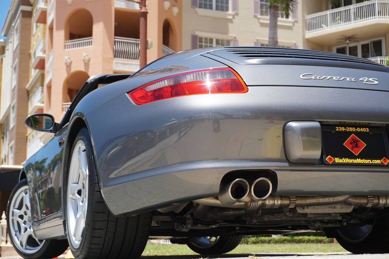 2007 Porsche 911 Carrera 4S Cabriolet   - Photo 38 - Naples, FL 34104