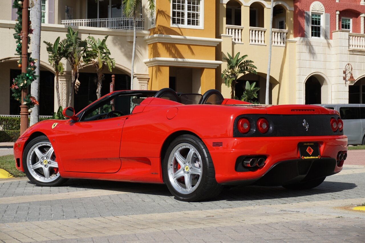 2001 Ferrari 360 Spider   - Photo 32 - Naples, FL 34104