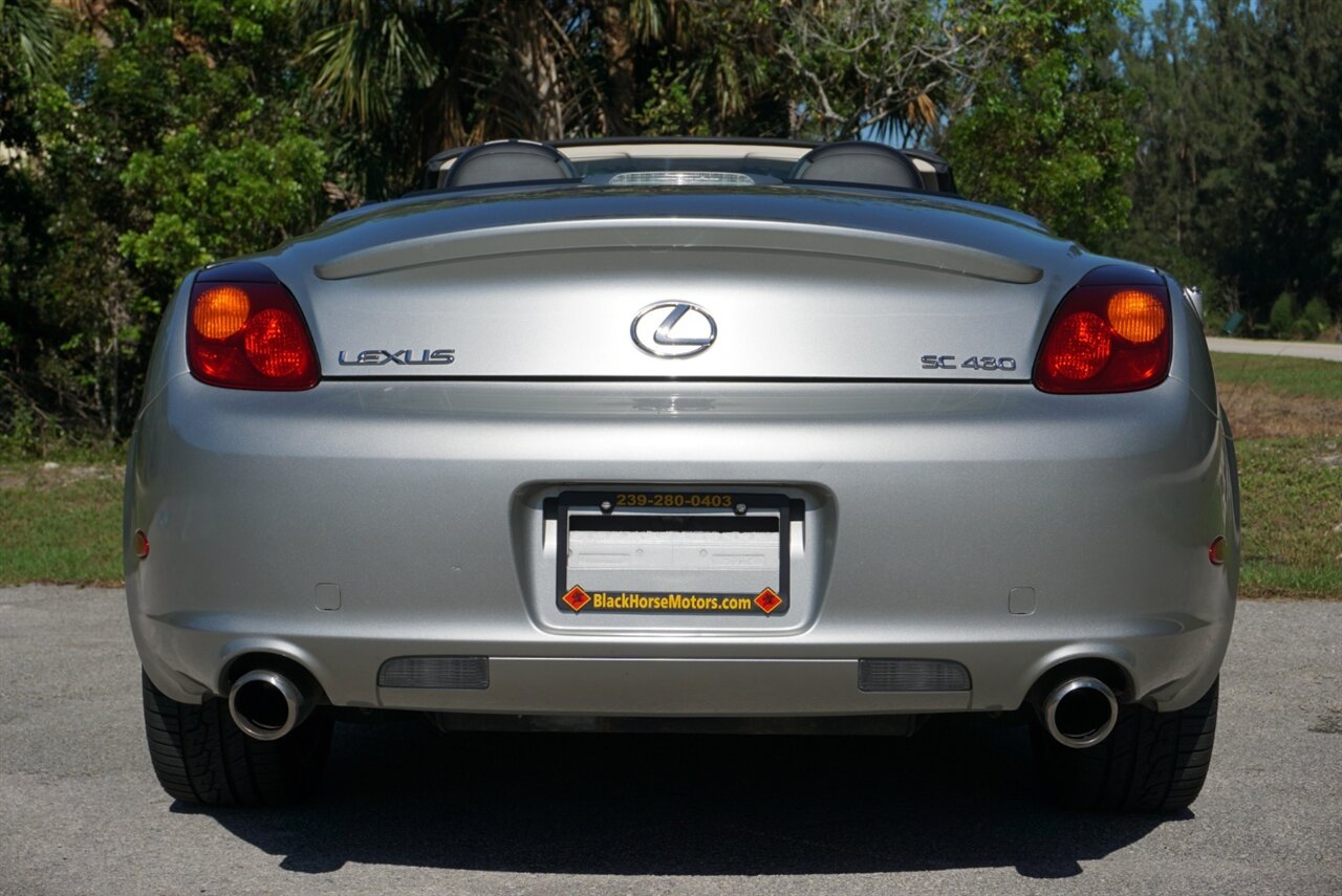 2002 Lexus SC 430   - Photo 28 - Naples, FL 34104