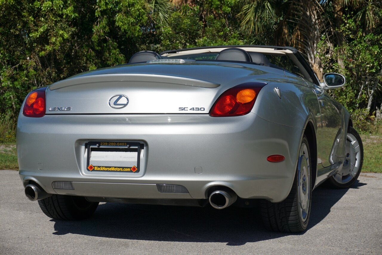 2002 Lexus SC 430   - Photo 29 - Naples, FL 34104