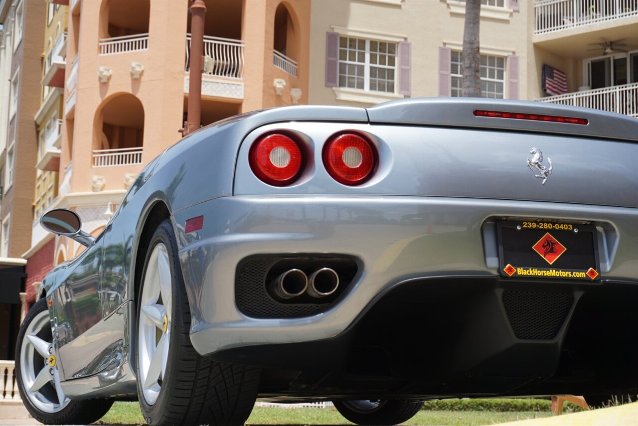 2003 Ferrari 360 Spider 6 Speed   - Photo 36 - Naples, FL 34104