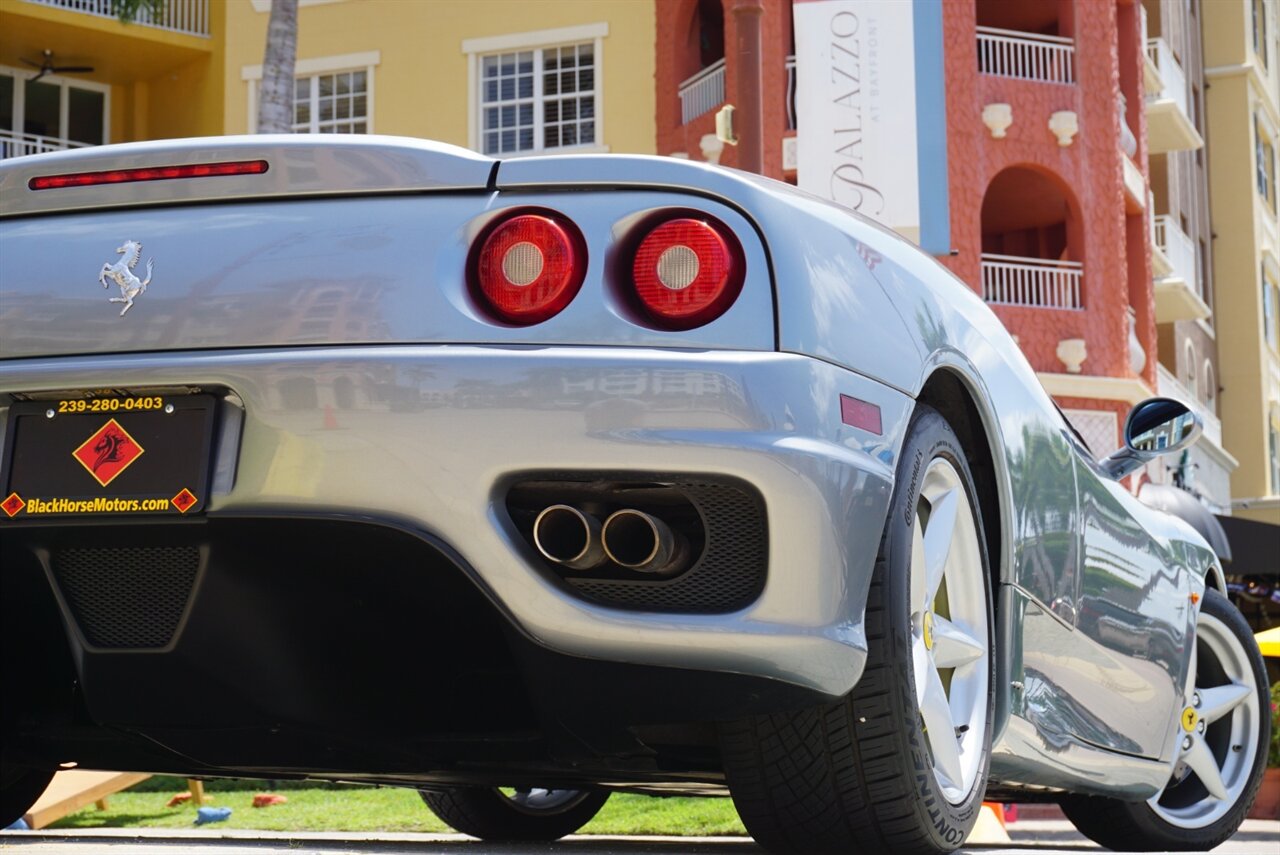 2003 Ferrari 360 Spider 6 Speed   - Photo 38 - Naples, FL 34104