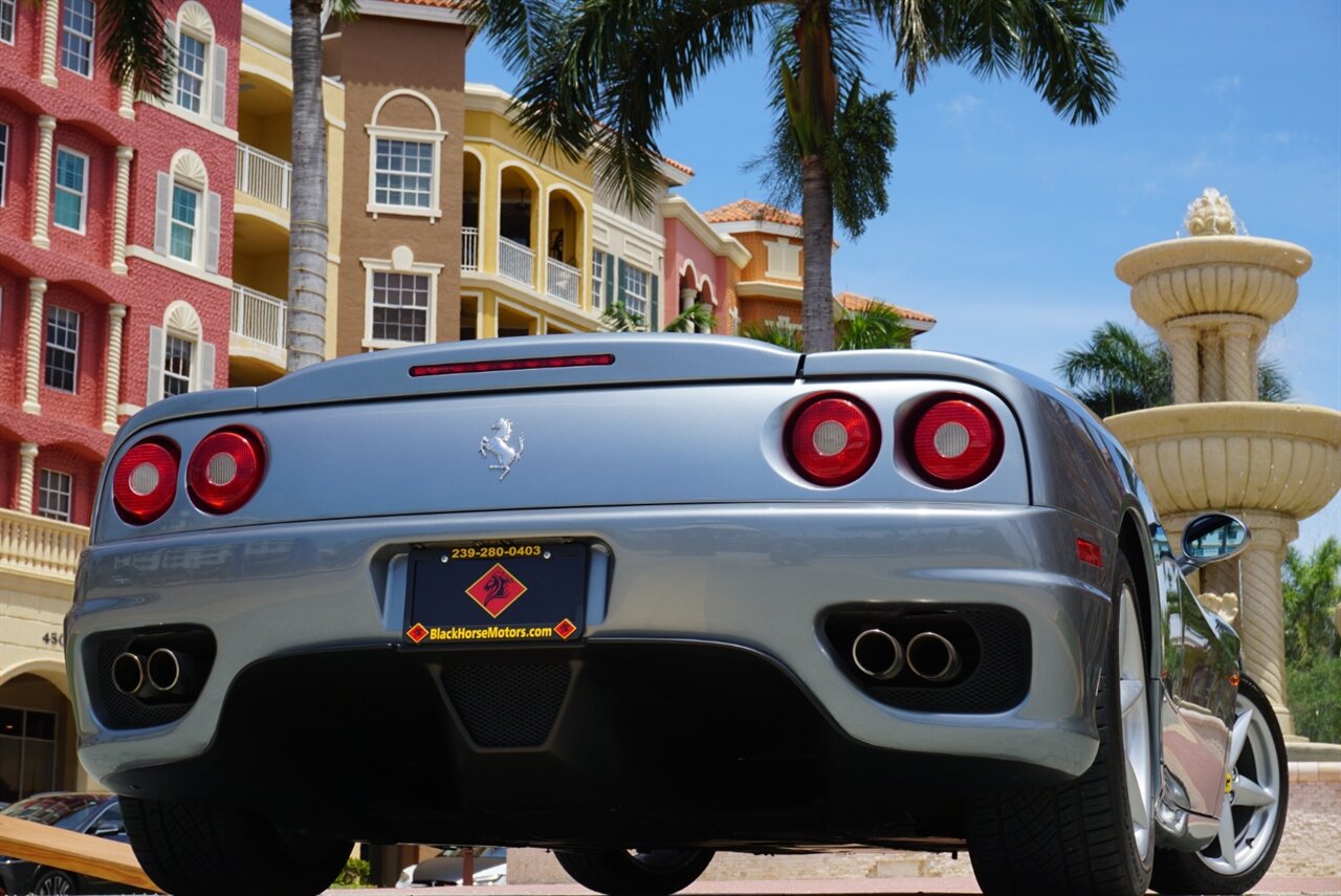 2003 Ferrari 360 Spider 6 Speed   - Photo 47 - Naples, FL 34104