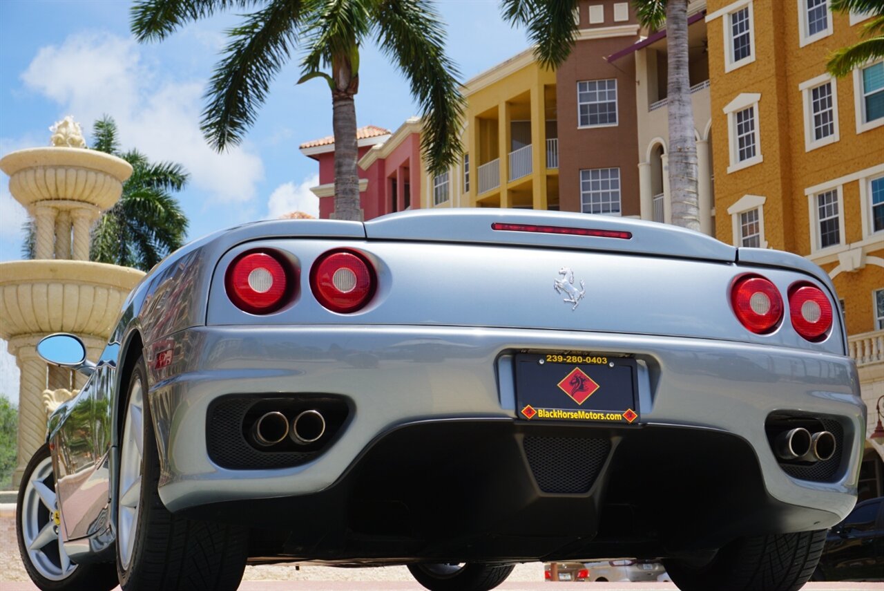 2003 Ferrari 360 Spider 6 Speed   - Photo 45 - Naples, FL 34104