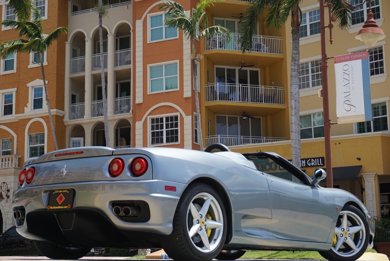 2003 Ferrari 360 Spider 6 Speed   - Photo 49 - Naples, FL 34104