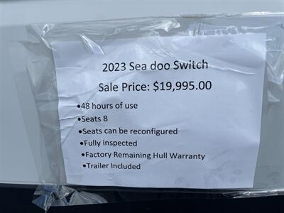 2023 SEADOO SWITCH - Photo 3 - Saint Louis, MI 48880-9800