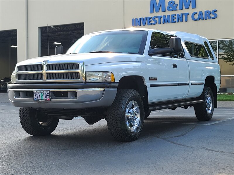 1999 Dodge Ram 2500 4X4 RAM2500 5.9L CUMMINS DIESEL / LONGBED 143K MLS  / LARAMIE / CANOPY / LOCAL OREGON TRUCK - Photo 1 - Portland, OR 97217